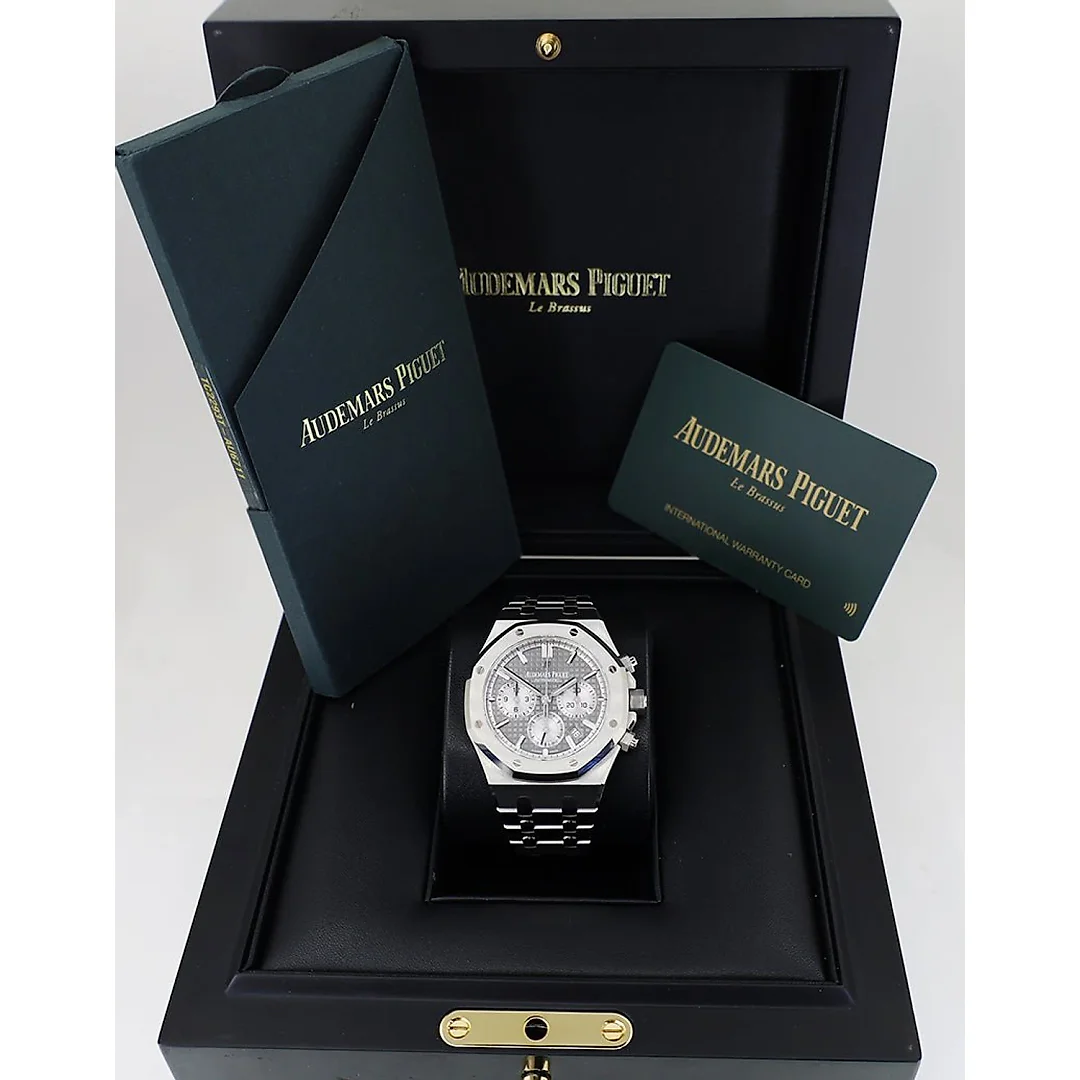 Audemars Piguet Royal Oak Selfwinding Chronograph Stainless Steel 38mm Grey Dial 26715ST.OO.1356ST.02