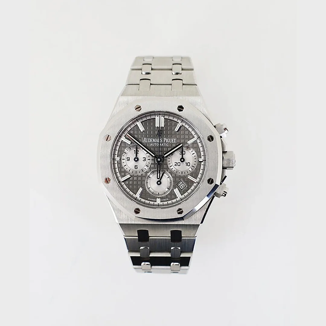 Audemars Piguet Royal Oak Selfwinding Chronograph Stainless Steel 38mm Grey Dial 26715ST.OO.1356ST.02
