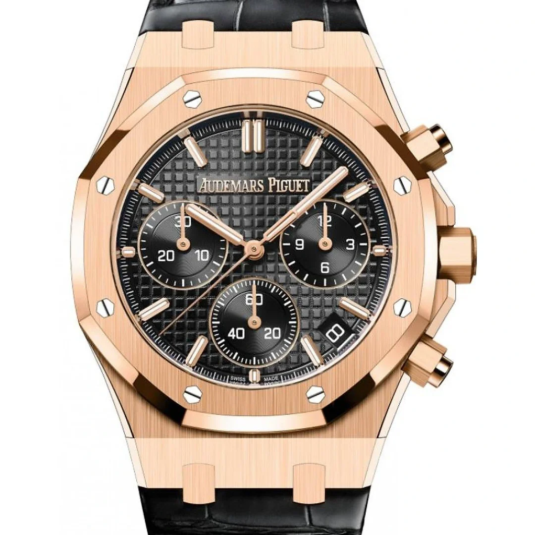 Audemars Piguet Royal Oak Selfwinding Chronograph Rose Gold 41mm Black Dial 26240OR.OO.D002CR.01