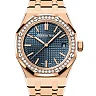 Audemars Piguet Royal Oak Selfwinding Rose Gold 37mm Blue Dial Diamond 15551OR.ZZ.1356OR.02