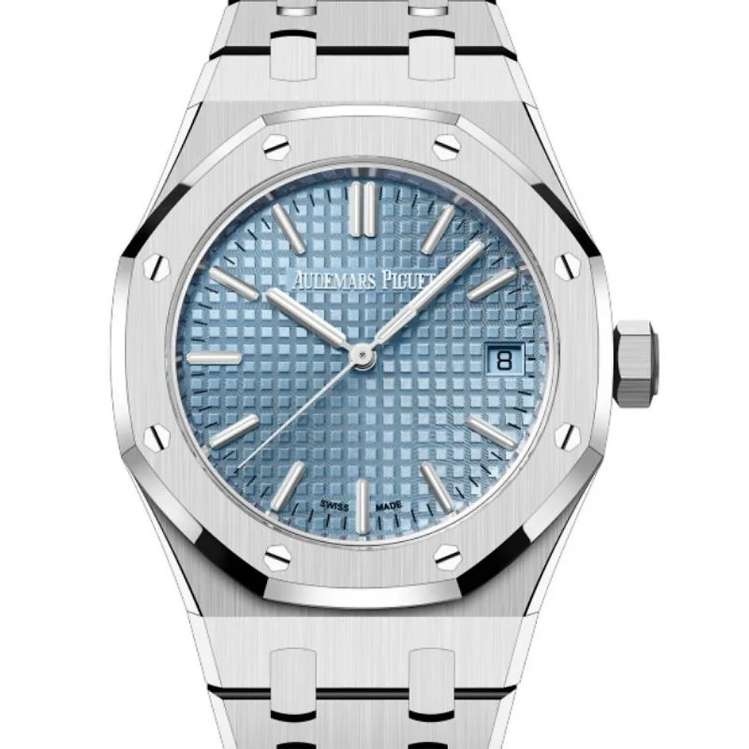 Audemars Piguet Royal Oak Selfwinding Stainless Steel 37mm Light Blue Dial 15550ST.OO.1356ST.04