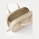 PP Small antique nappa leather top handle bag – Desert Beige