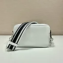 Pra Bag With Shoulder Strap White For Women, Women’s Bags 8.6in/22cm 1BH082_2DKV_F0009_V_3OM
