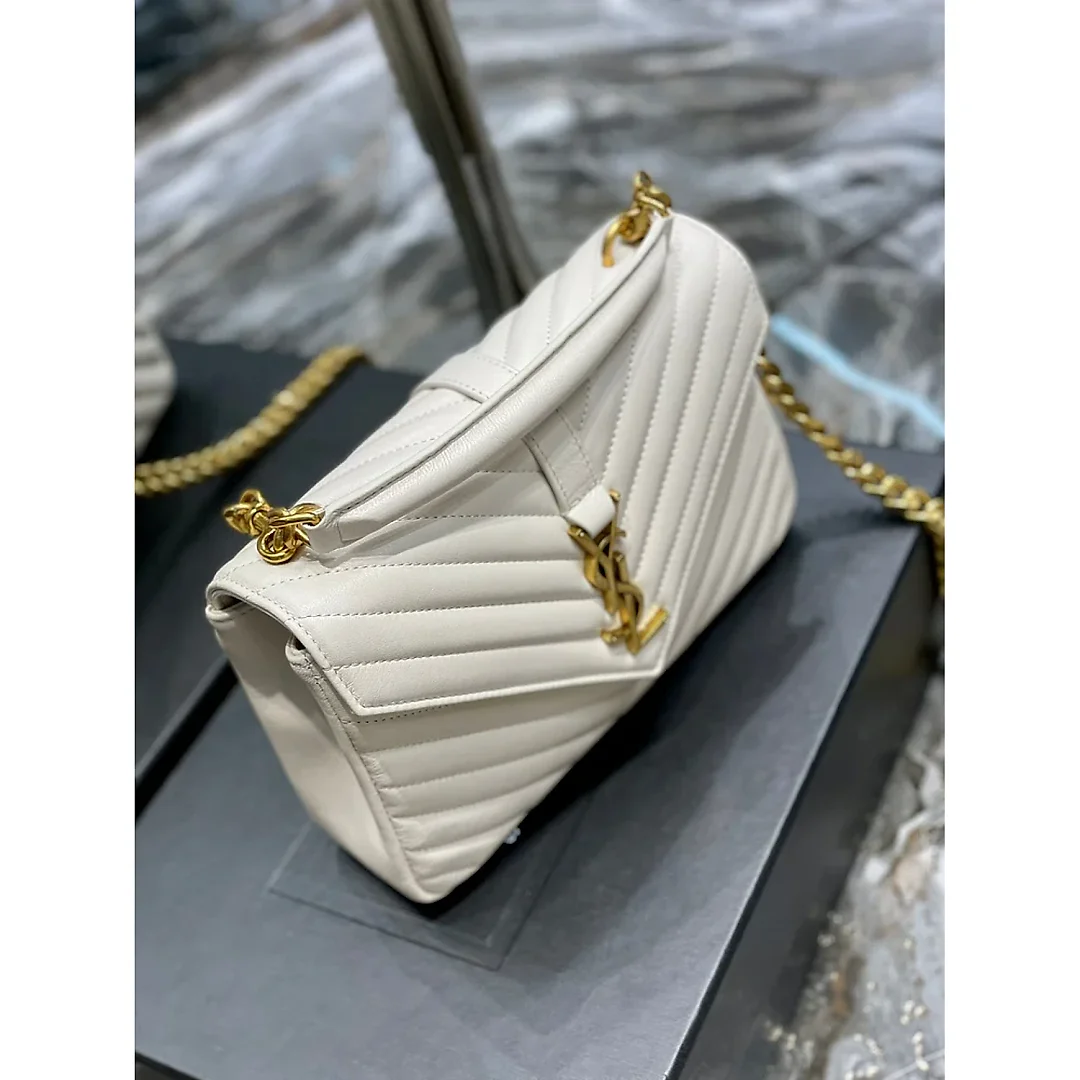 Y College Medium Quilted leather Bag 3 colours