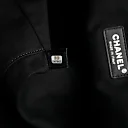 cc Canvas Pearl Medium Deauville Tote Black