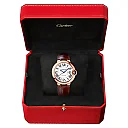 Ballon Bleu 18ct Rose Gold 36mm Automatic Leather Strap Watch