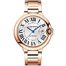 Ballon Bleu 18ct Rose Gold 40mm Silver Dial Automatic Bracelet Watch