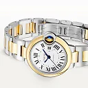 Ballon Bleu 33mm Two-Tone Ladies Automatic Bracelet Watch