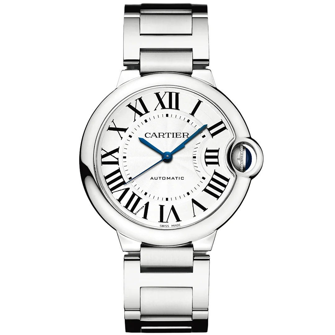 Ballon Bleu 36mm Silver Dial Automatic Bracelet Watch
