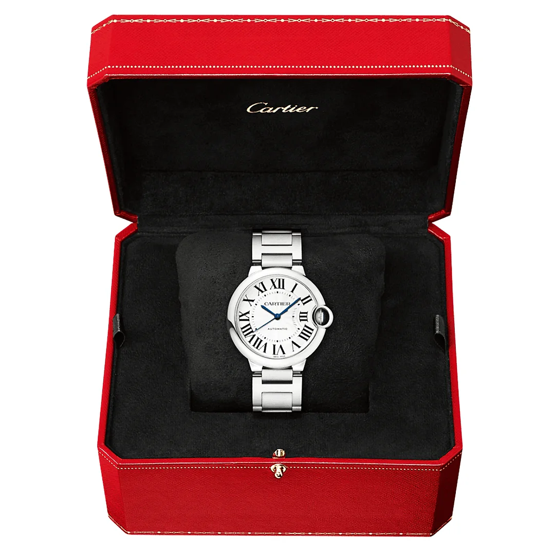 Ballon Bleu 36mm Silver Dial Automatic Bracelet Watch