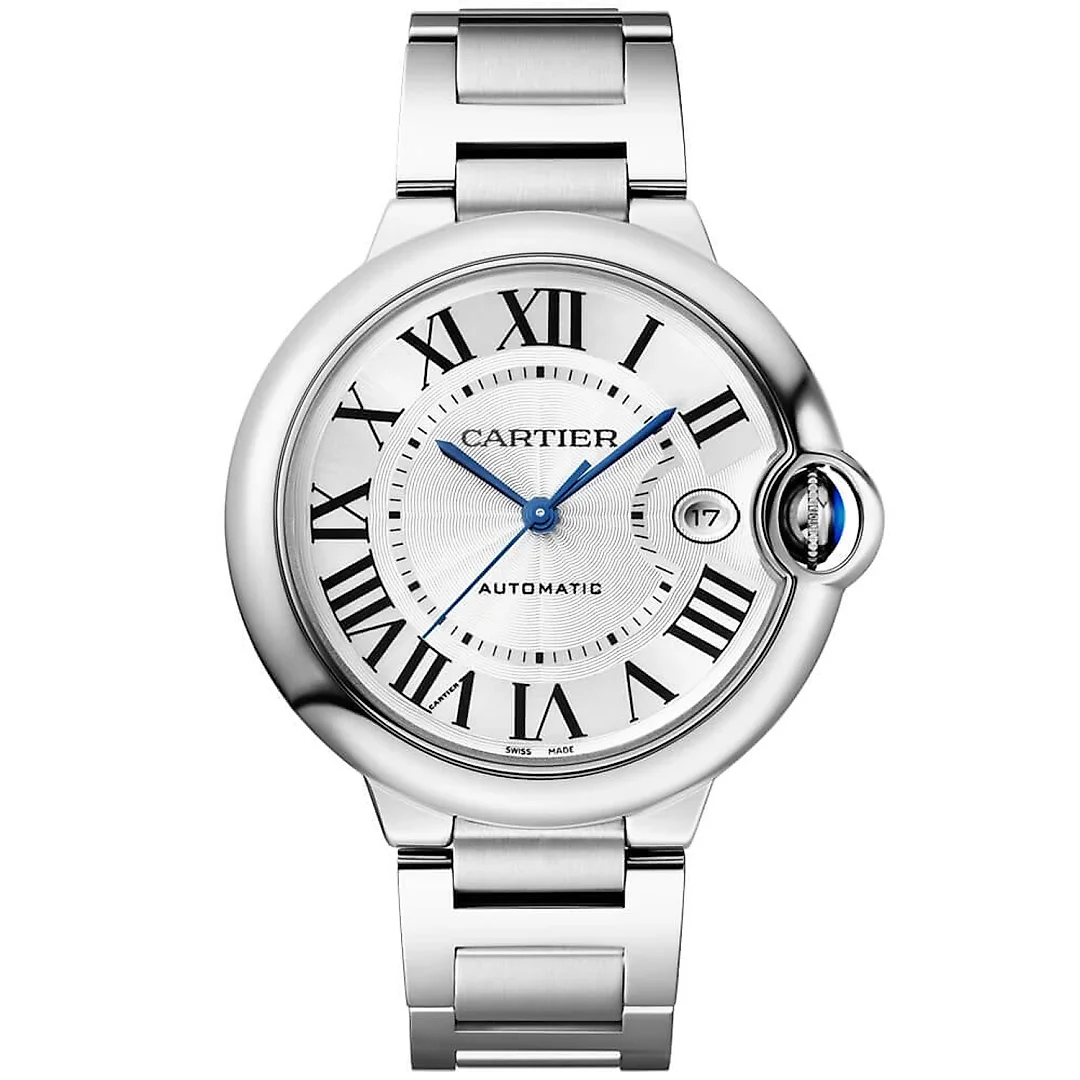 Ballon Bleu 40mm Silver Dial Automatic Bracelet Watch