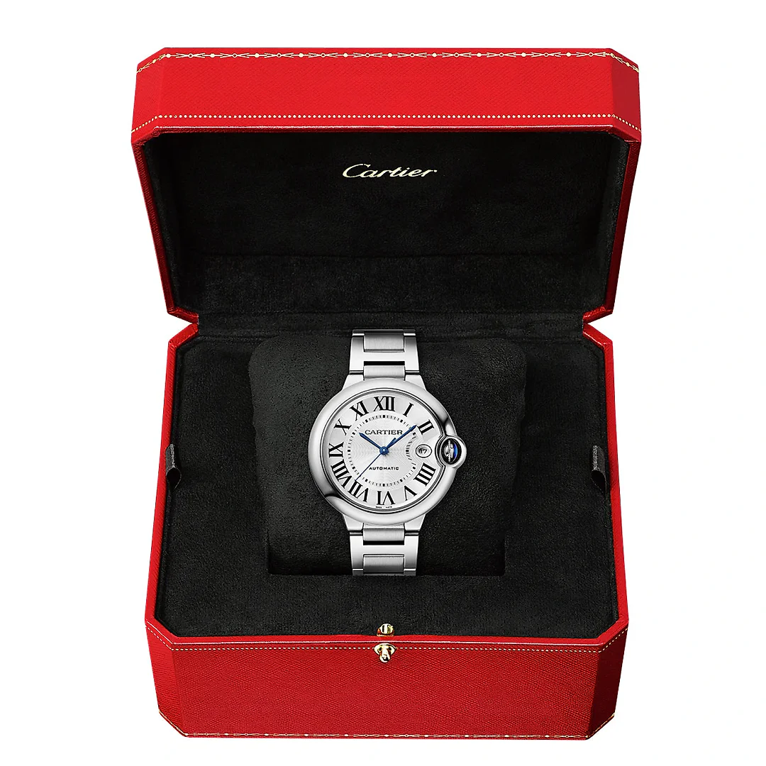 Ballon Bleu 40mm Silver Dial Automatic Bracelet Watch