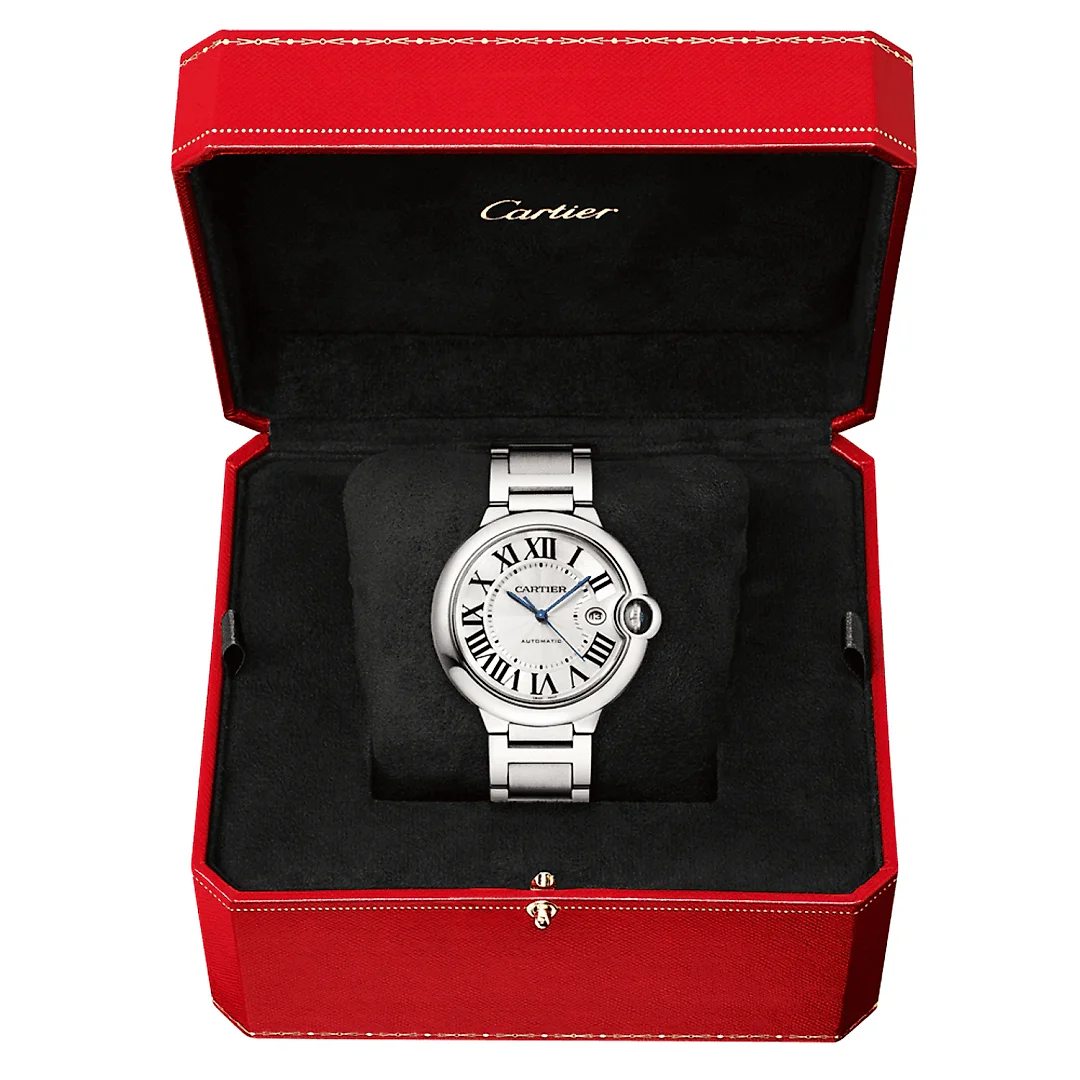 Ballon Bleu 42mm Silver Dial Men’s Automatic Bracelet Watch