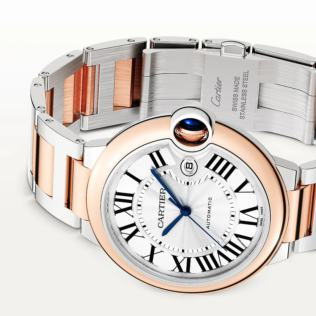 Ballon Bleu 42mm Two-Tone Silver Dial Men’s Automatic Bracelet Watch