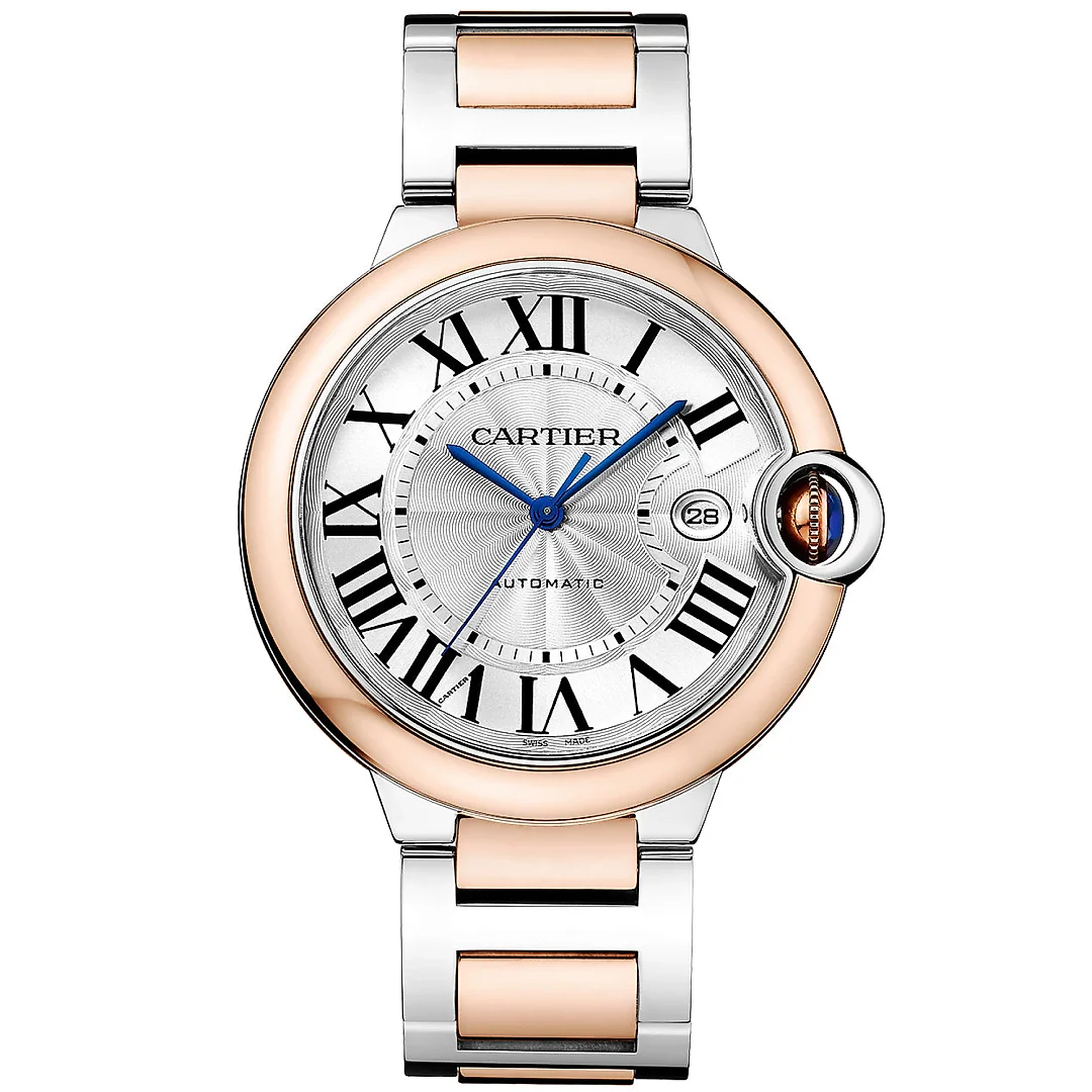 Ballon Bleu 42mm Two-Tone Silver Dial Men’s Automatic Bracelet Watch