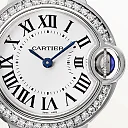 Ballon Bleu de Cartier 28mm Diamond Bezel Watch