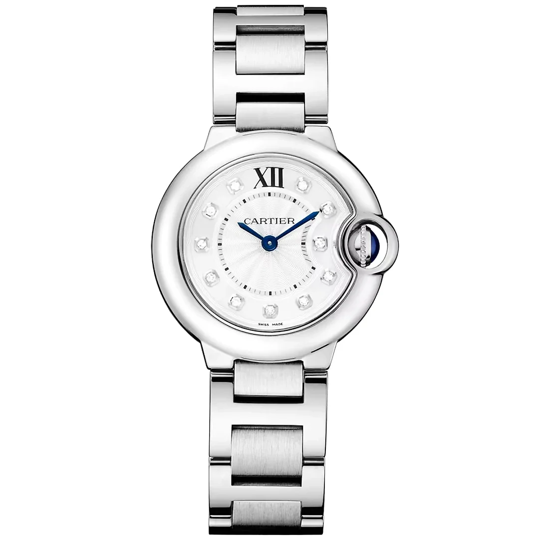 Ballon Bleu de Cartier 28mm Diamond Dial Ladies Watch