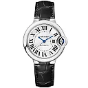 Ballon Bleu de Cartier 33mm Silver Dial Ladies Strap Watch