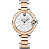 Ballon Bleu de Cartier 33mm Two-Tone Diamond Dial Watch