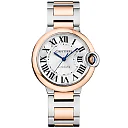 Ballon Bleu de Cartier 36mm 18ct Pink Gold and Steel Watch