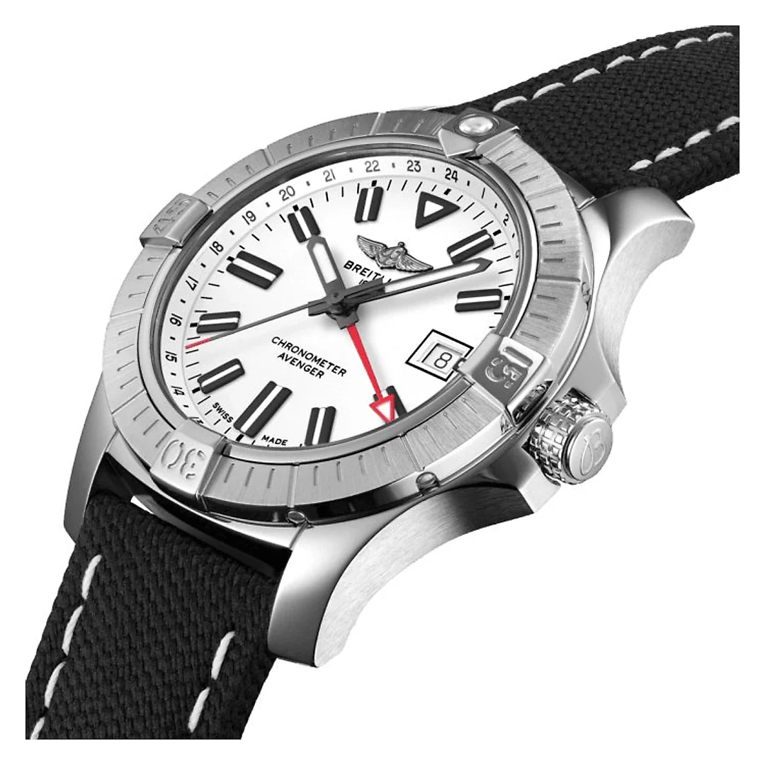 Breitling Avenger Automatic GMT 43 Stainless Steel Ref# A32397101A1X1