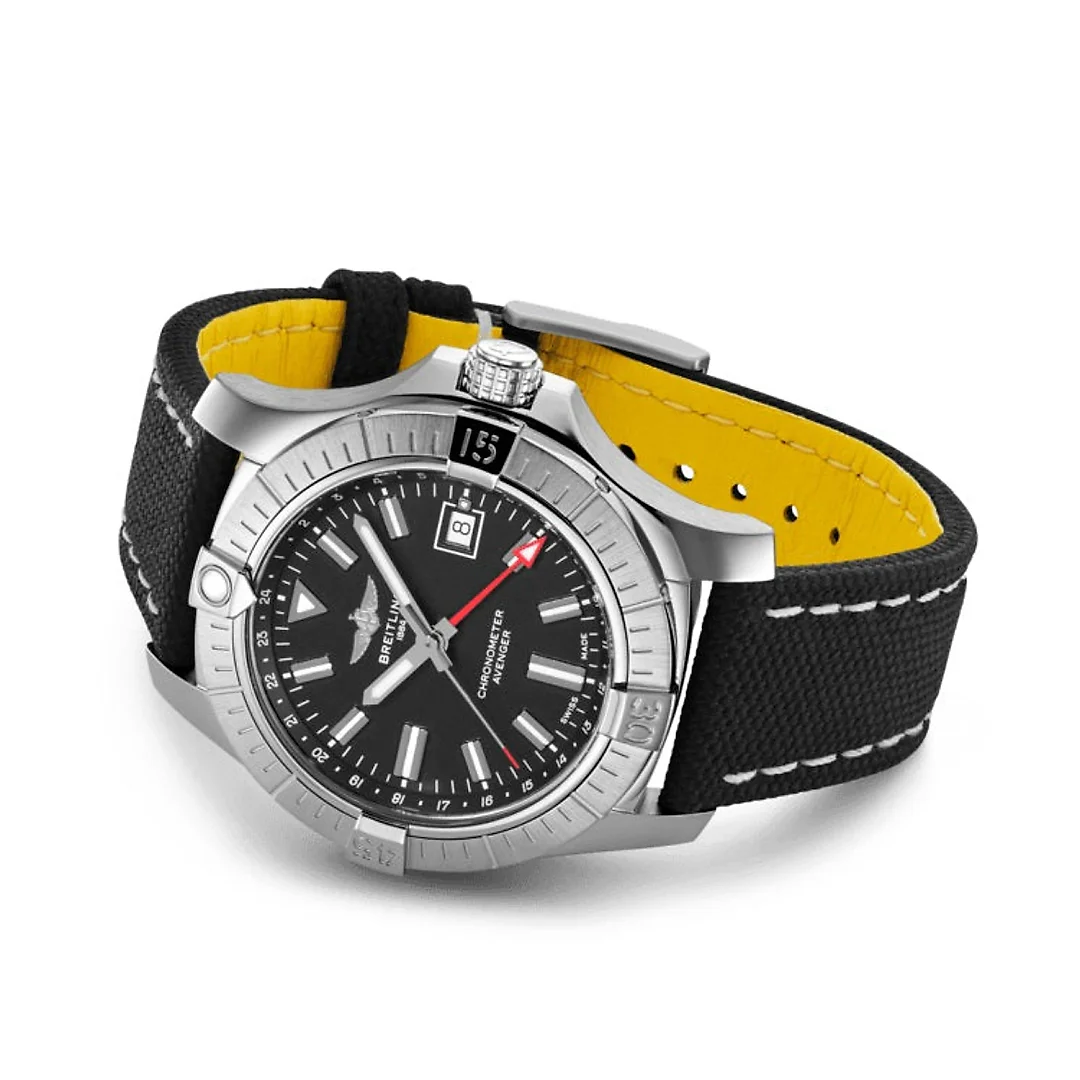 Breitling Avenger Automatic GMT 43 Stainless Steel Ref# A32397101B1X1