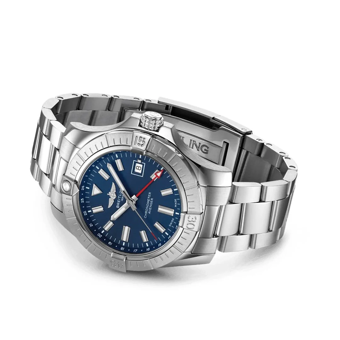 Breitling Avenger Automatic GMT 45 Stainless Steel Ref# A32395101C1A1