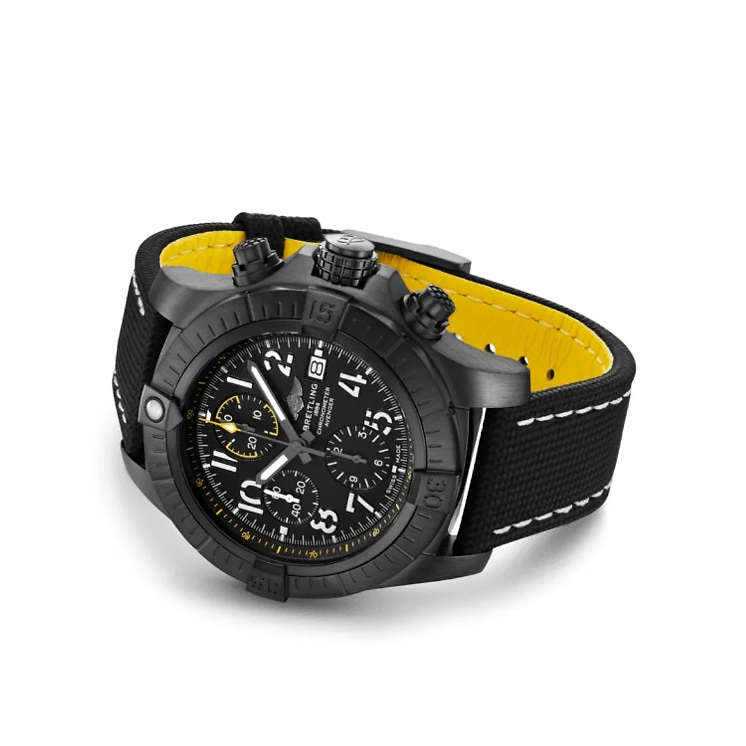 Breitling Avenger Chronograph 45 Night Mission DLC-Coated Titanium Ref# V13317101B1X1