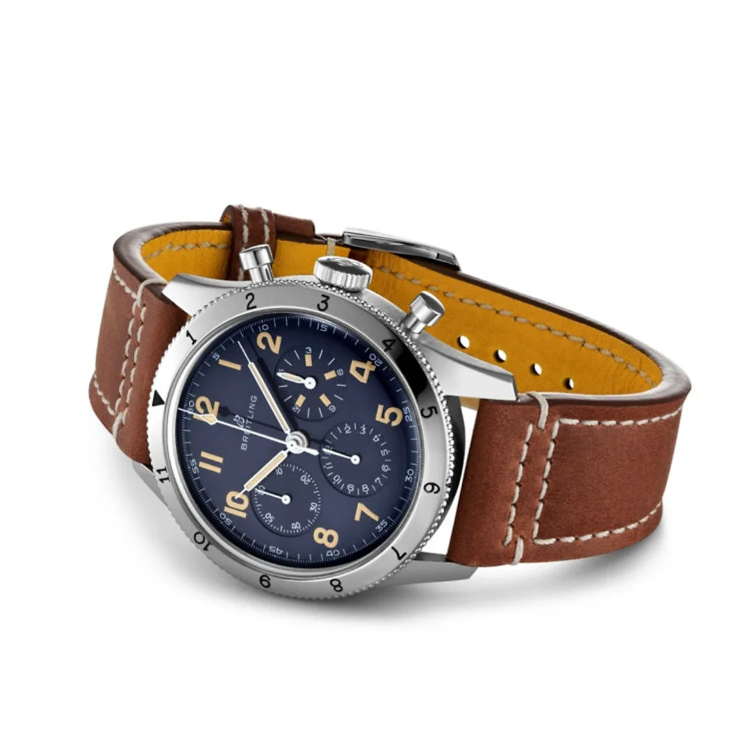 Breitling AVI 1953 Edition Platinum Ref# LB0920131C1X1
