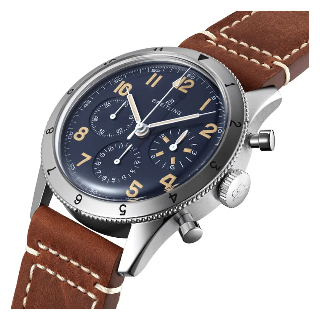 Breitling AVI 1953 Edition Platinum Ref# LB0920131C1X1