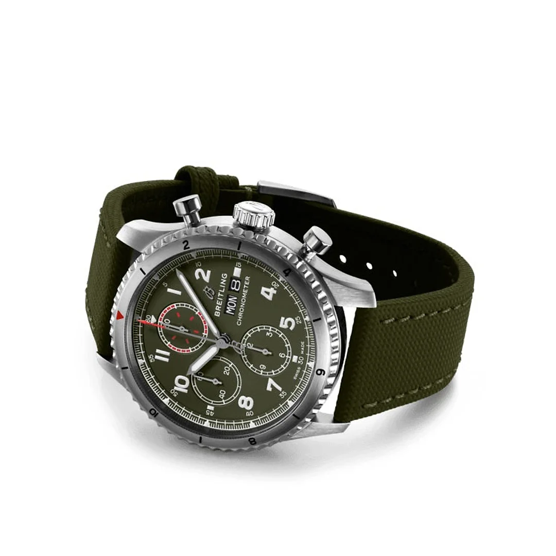 Breitling Aviator 8 Chronograph 43 Curtiss Warhawk Stainless Steel Ref# A133161A1L1X1