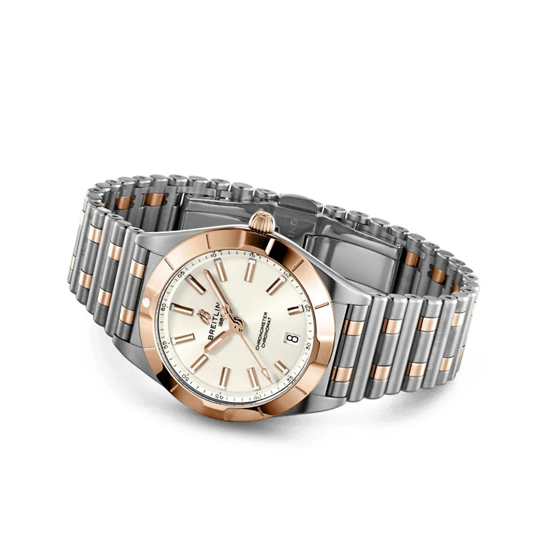 Breitling Chronomat 32 Stainless Steel & 18k Red Gold Ref# U77310101A1U1