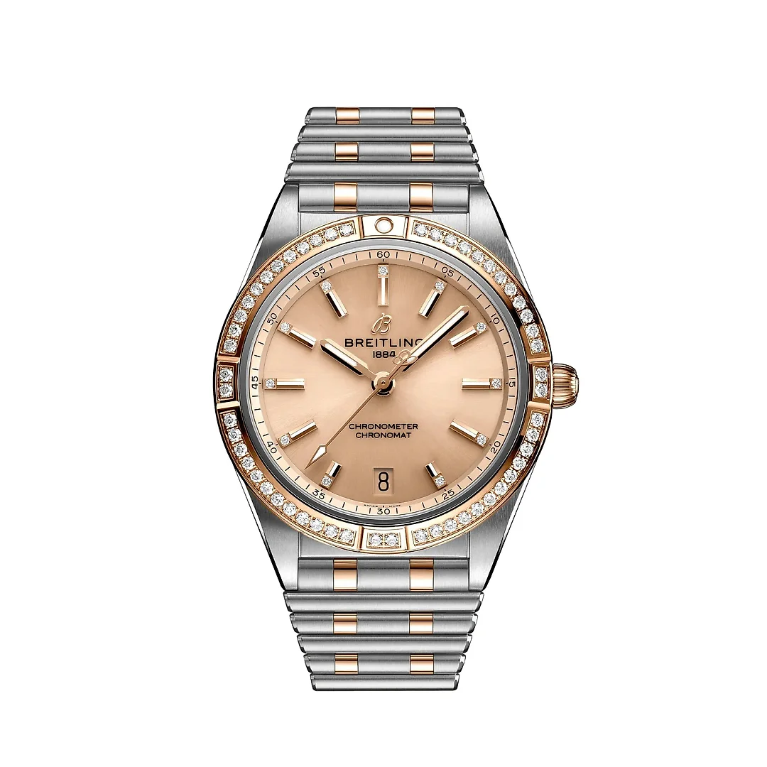 Breitling Chronomat Automatic 36 Stainless Steel & 18k Red Gold (Gem-set) Ref# U10380591K1U1