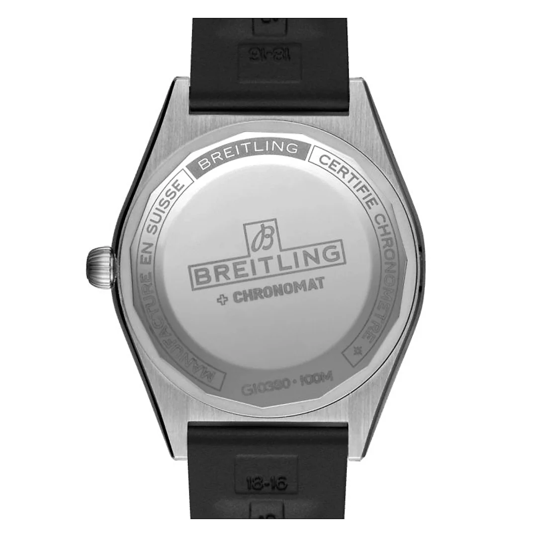 Breitling Chronomat Automatic 36 Stainless Steel & 18k Grey Gold (Gem-set) Ref# G10380591C1S1