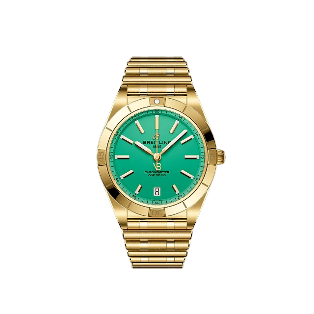 Breitling Chronomat Automatic 36 Victoria Beckham, 18k Yellow Gold, Ref# K103801A1L1K1, Unworn 2024