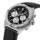 Breitling Chronomat B01 42, Stainless Steel and Diamonds, Ref# AB0134721B1S1, Unworn 2024