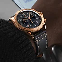 Breitling Classic AVI B04 Chronograph 46 P-51 Mustang, 18k Red Gold, Ref# RB04451A1B1X1, Unworn 2024