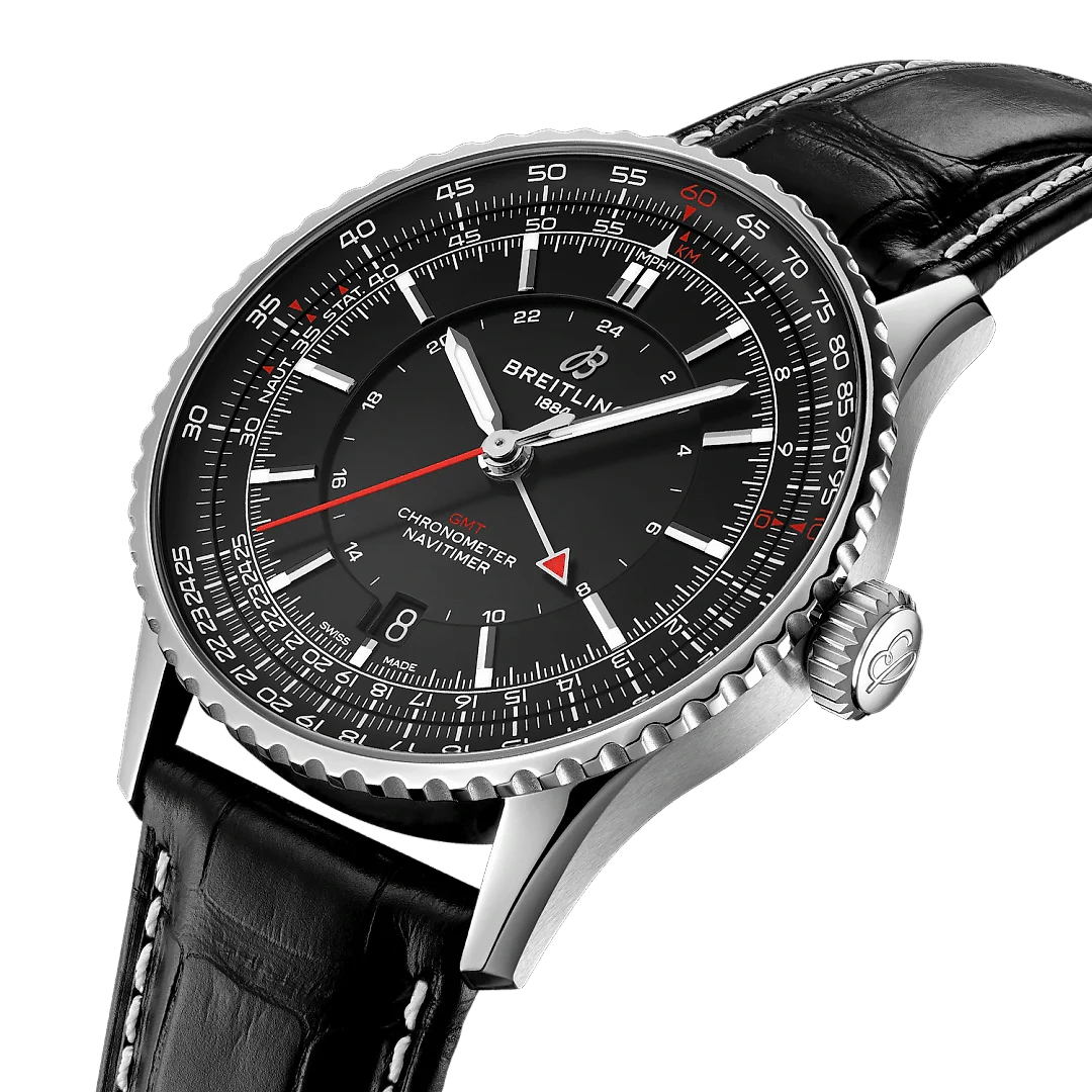 Breitling Navitimer Automatic GMT 41, Stainless Steel, Ref# A32310251B1P1, Unworn 2024