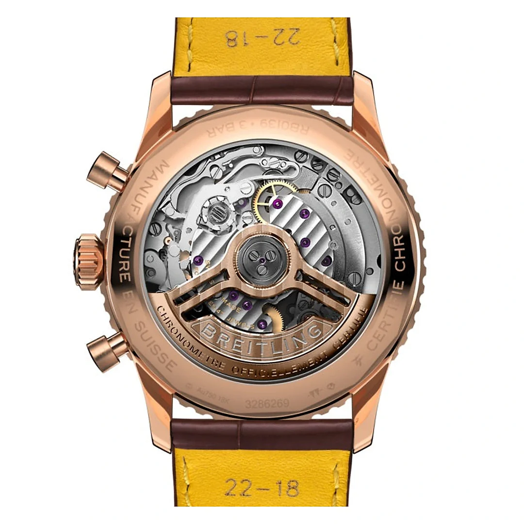 Breitling Navitimer B01 Chronograph 41 18k Red Gold Ref# RB0139211G1P1