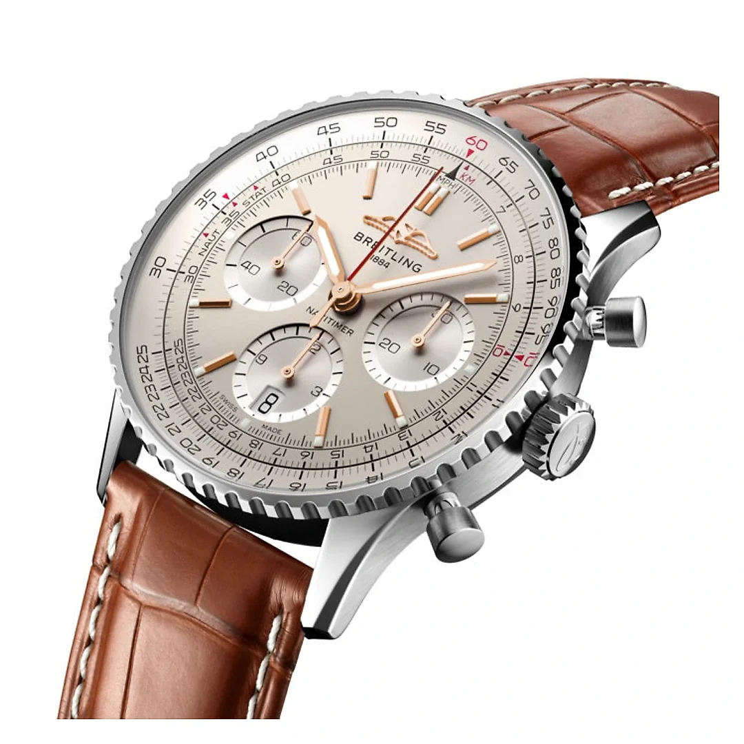 Breitling Navitimer B01 Chronograph 41 Stainless Steel Ref# AB0139211G1P1
