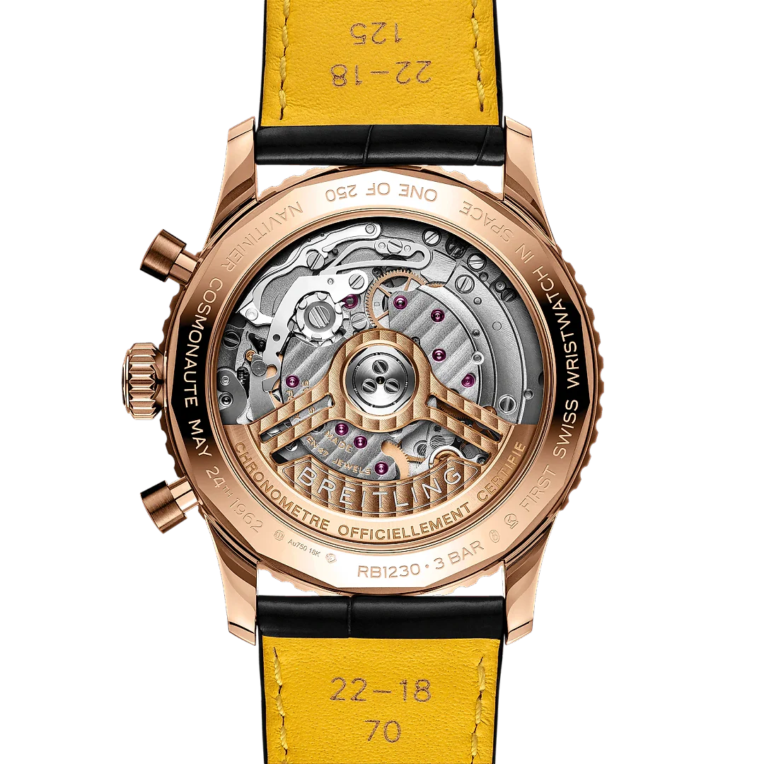 Breitling Navitimer B12 Chronograph 41 Cosmonaute, 18k Red Gold, Ref# RB12302A1L1P1, Unworn 2024
