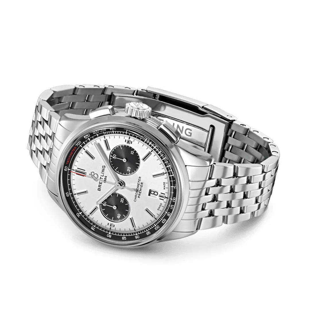 Breitling Premier B01 Chronograph 42, Ref# AB0118221G1A1