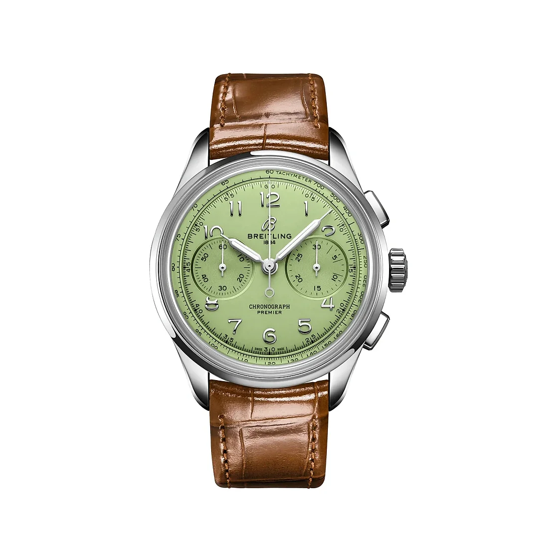 Breitling Premier B09 Chronograph 40 Stainless Steel Ref# AB0930D31L1P1