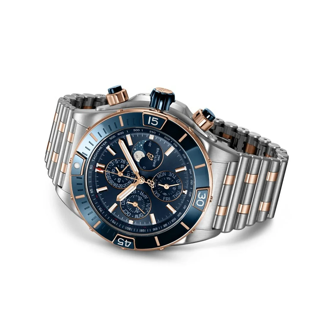 Breitling Super Chronomat 44 Four-Year Calendar Stainless Steel & 18k Red Gold Ref# U19320161C1U1