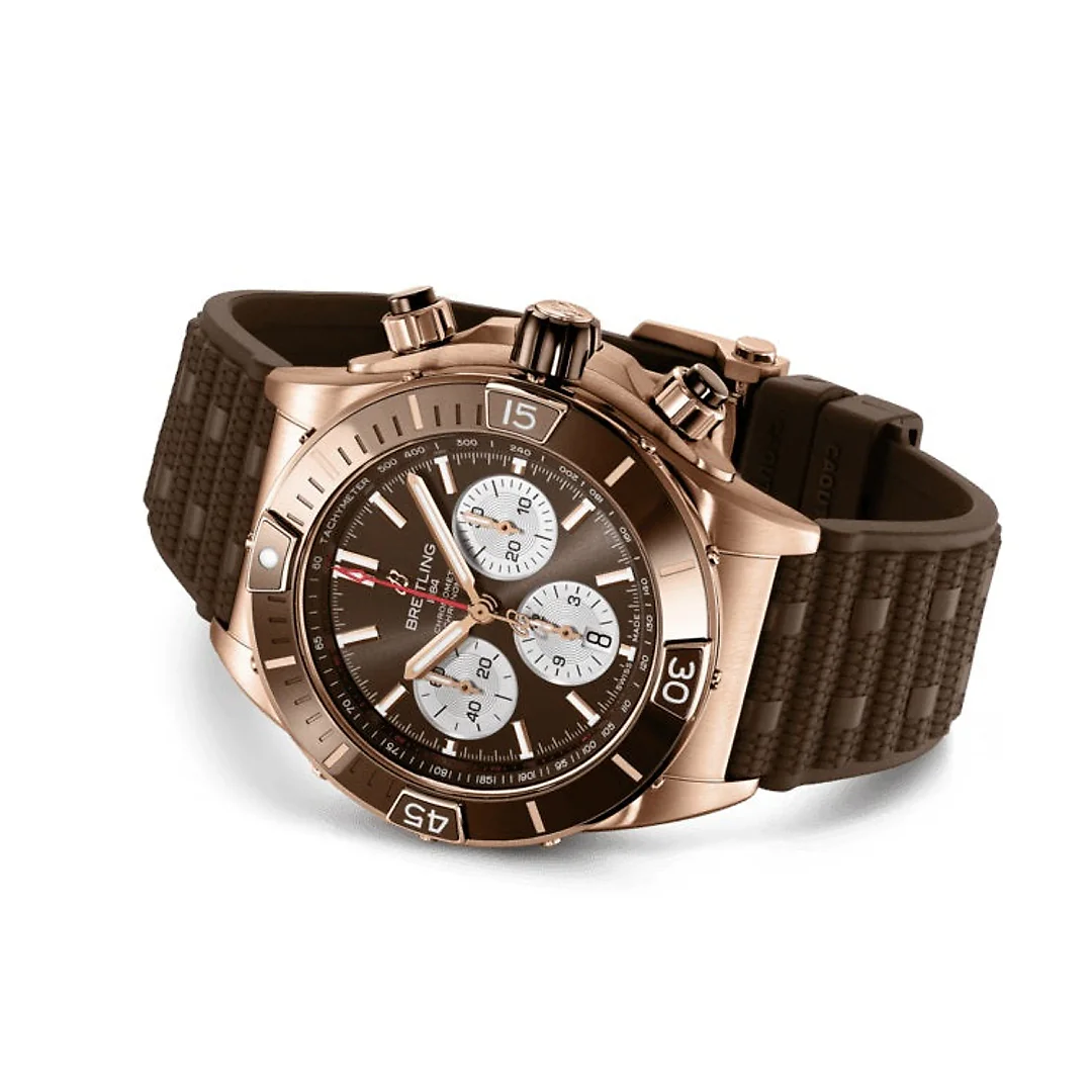 Breitling Super Chronomat B01 44 18k Red Gold Ref# RB0136E31Q1S1