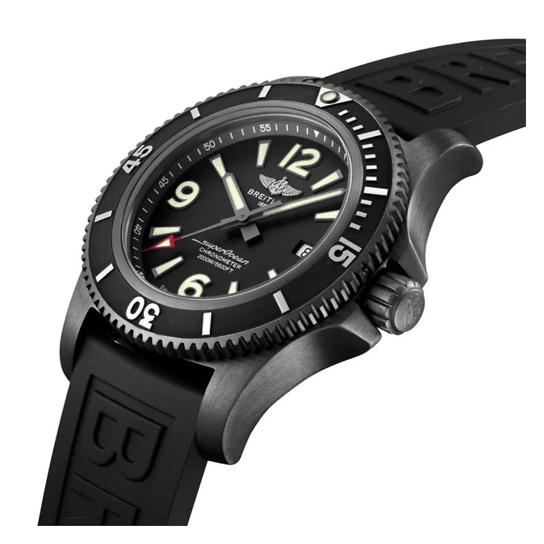 Breitling Superocean Automatic 46 Black Steel DLC-Coated Stainless Steel Ref# M17368B71B1S1