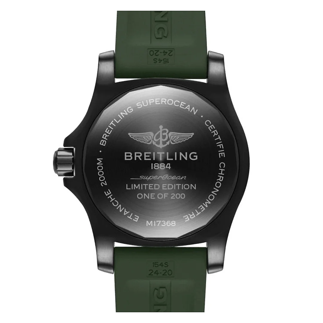 Breitling Superocean Automatic 46 Black Steel DLC-Coated Stainless Steel Ref# M173681A1L1S1