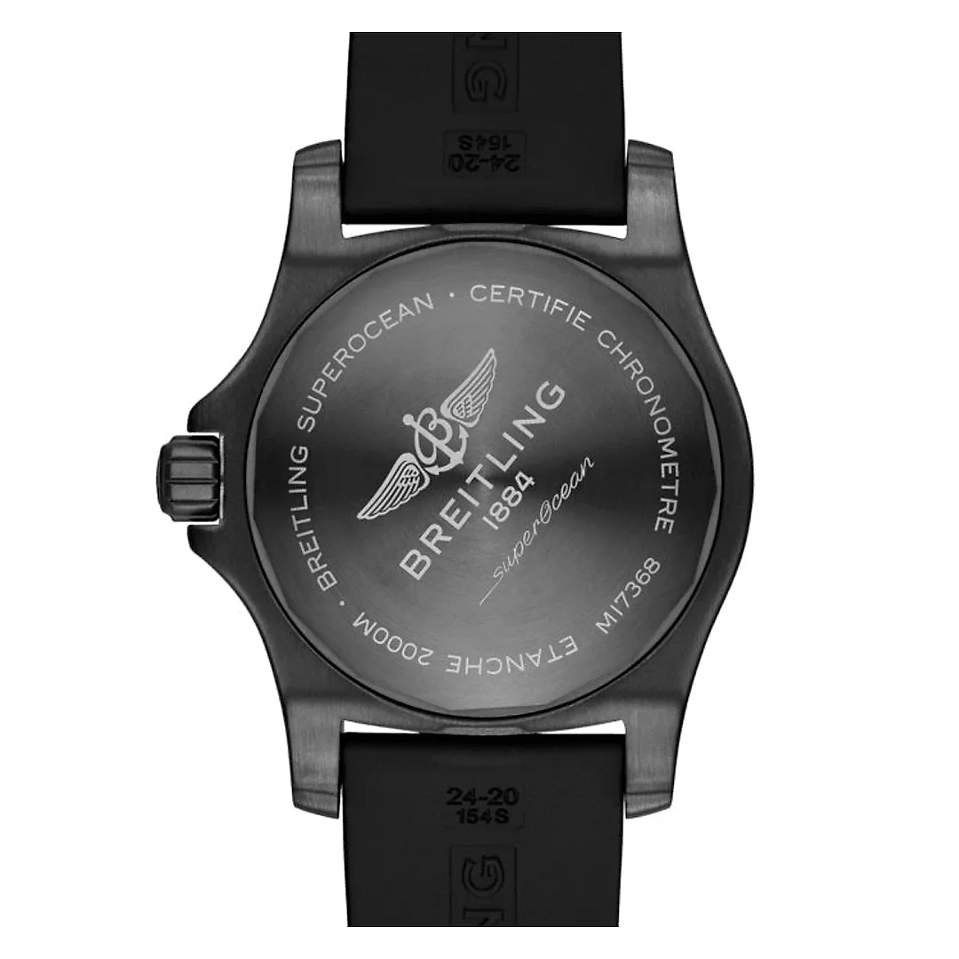 Breitling Superocean Automatic 46 Black Steel DLC-Coated Stainless Steel Ref# M17368D71I1S1