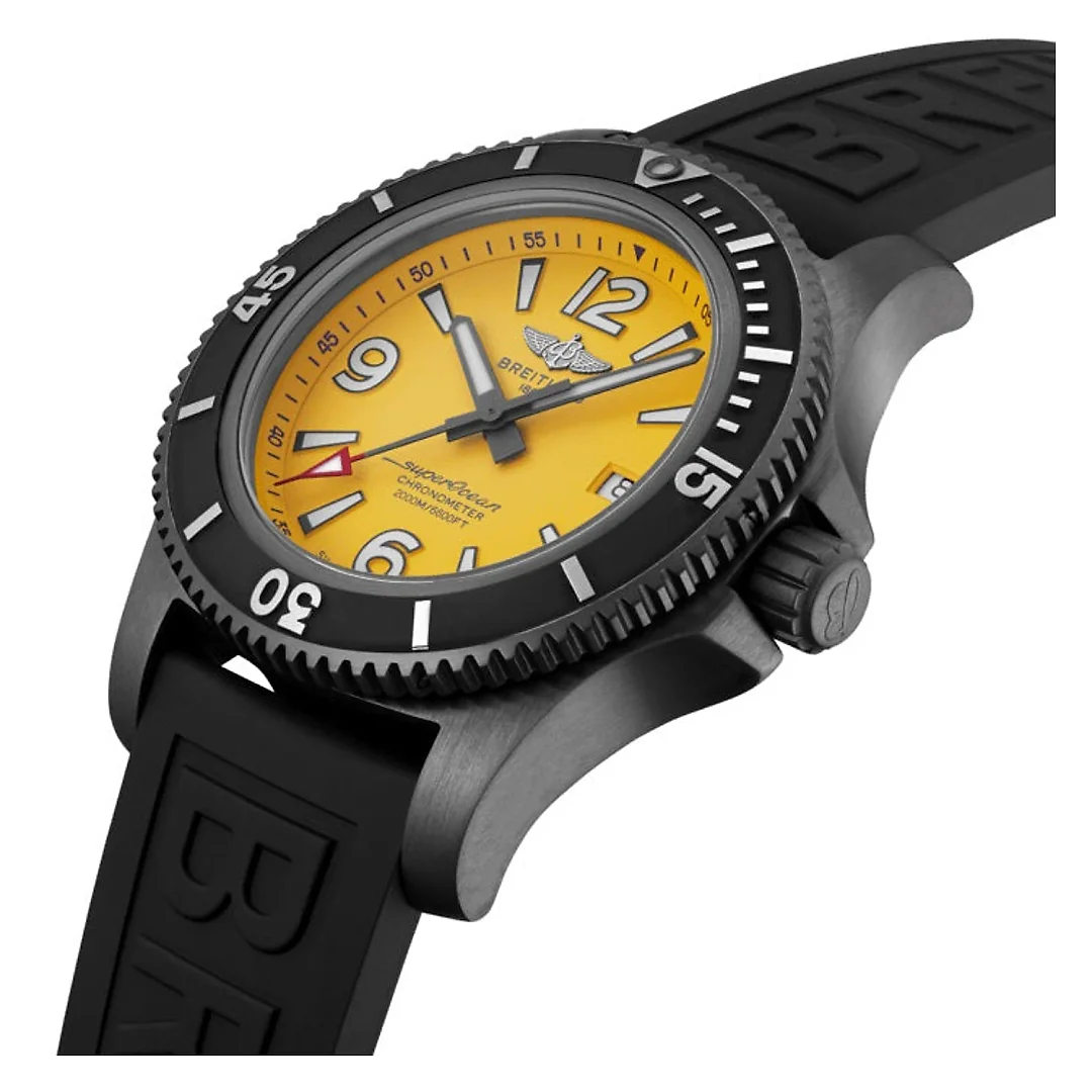 Breitling Superocean Automatic 46 Black Steel DLC-Coated Stainless Steel Ref# M17368D71I1S1