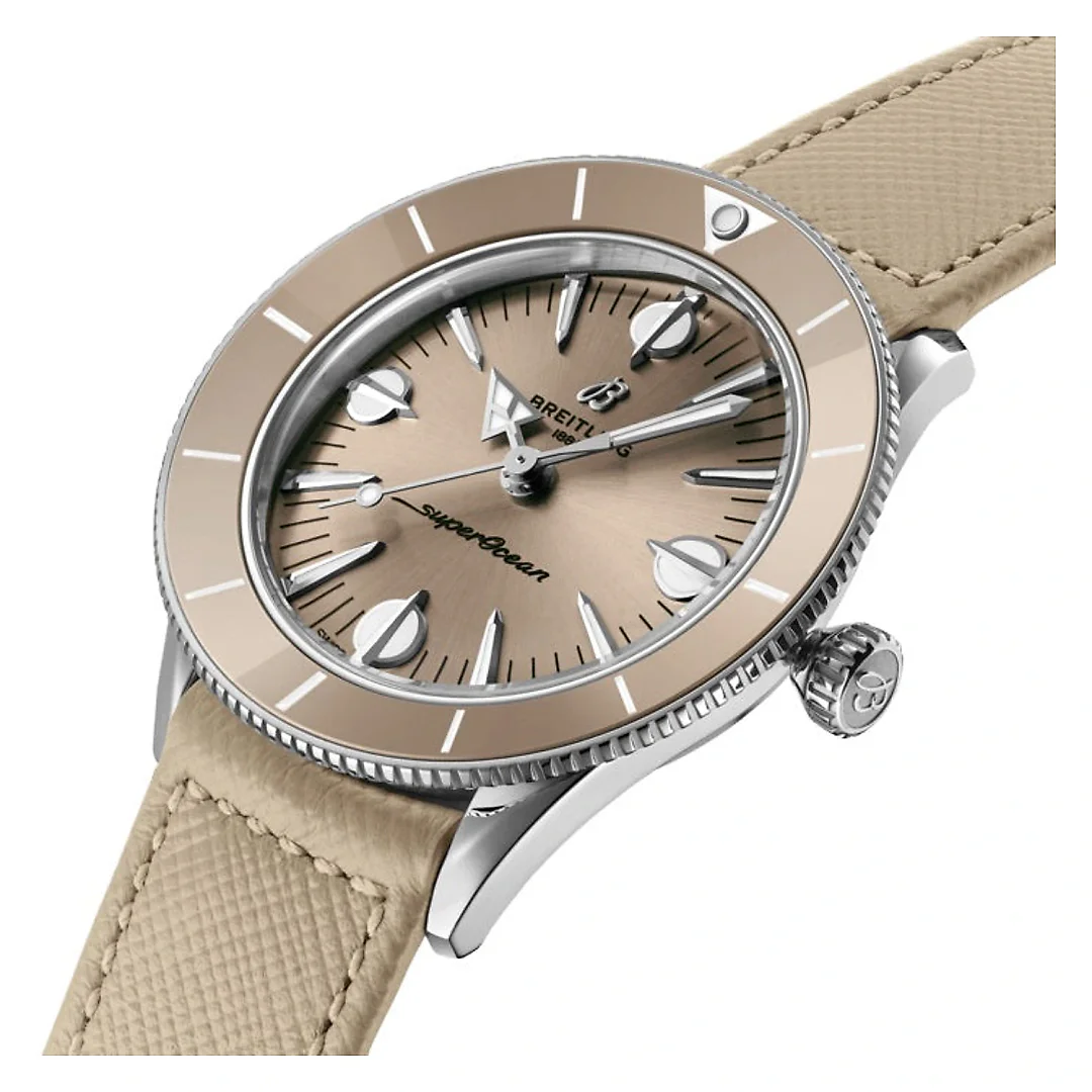 Breitling Superocean Heritage ’57 Pastel Paradise Stainless Steel 38 mm Ref# A10340A41A1X1